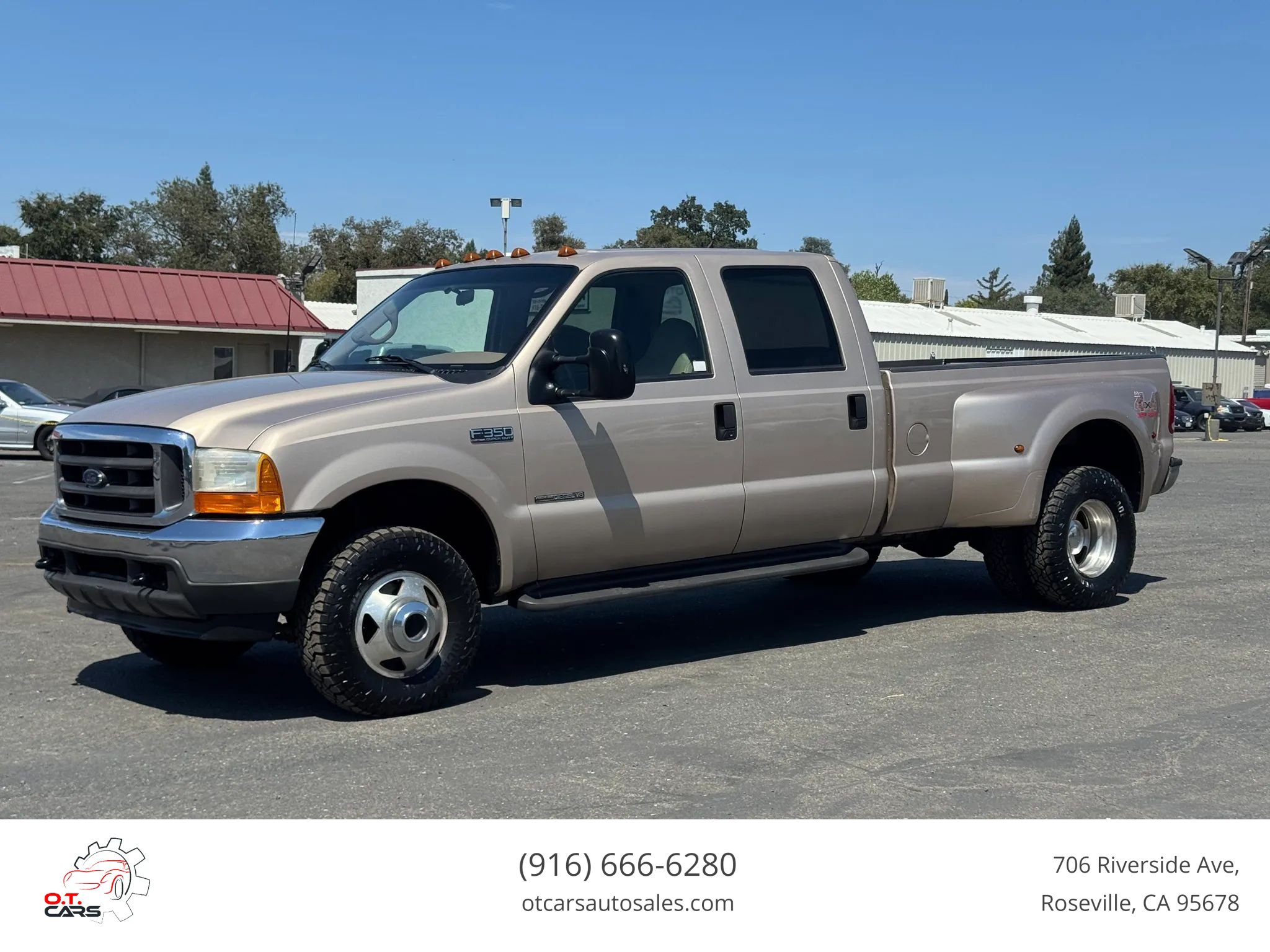 Used 1999 Ford F350 4x4 Crew Cab DRW Super Duty image 1