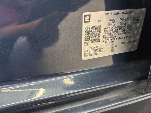 Used 2021 Chevrolet Silverado 1500 Custom Trail Boss image 35