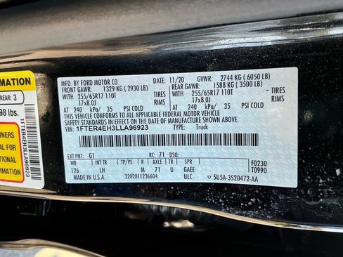Used 2020 Ford Ranger XLT w/ Equipment Group 301A Mid RWD image 30