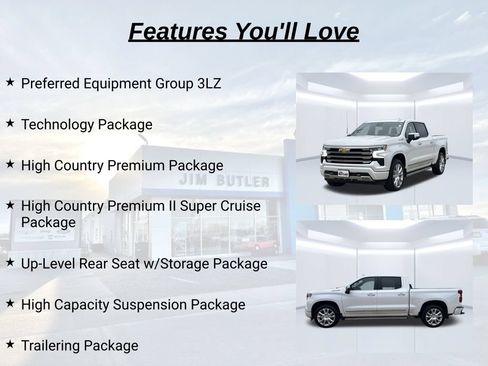 Used 2025 Chevrolet Silverado 1500 High Country AWD/4WD image 35