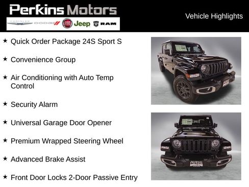 New 2026 Jeep Gladiator Sport image 2