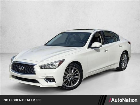 Used 2023 INFINITI Q50 Luxe w/ Cargo Package RWD image 1