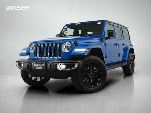 Used 2022 Jeep Wrangler Unlimited Sahara w/ Cold Weather Group image 1