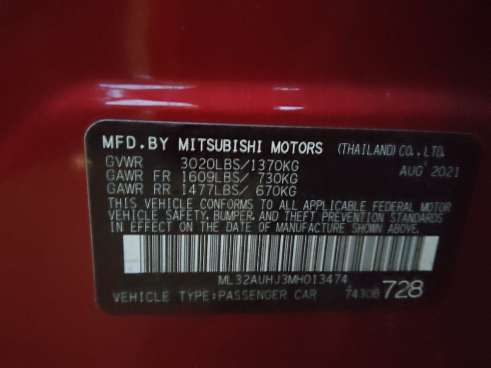 Used 2021 Mitsubishi Mirage ES FWD image 33
