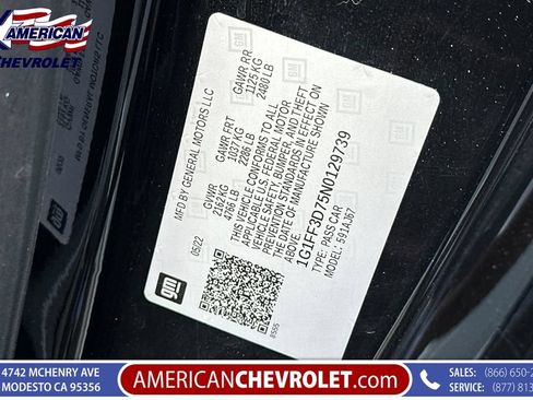 Used 2022 Chevrolet Camaro SS RWD image 40