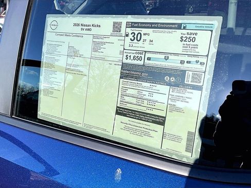 New 2026 Nissan Kicks SV w/ Cold Weather Package image 33