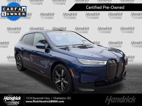Certified 2024 BMW iX xDrive50 w/ Premium Package AWD/4WD image 1