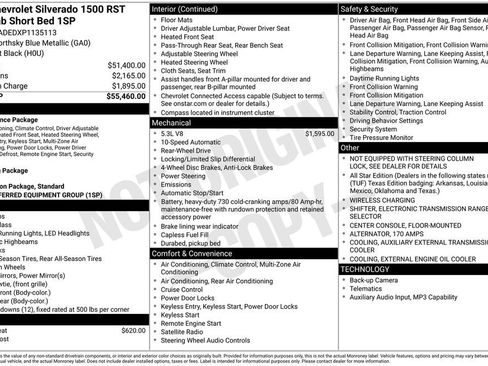 Used 2023 Chevrolet Silverado 1500 RST RWD image 6