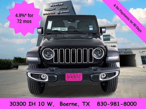 New 2025 Jeep Wrangler Unlimited Sahara w/ Safety Group AWD/4WD image 2
