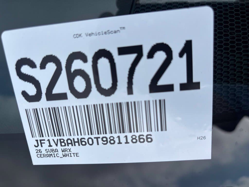 New 2026 Subaru WRX Premium AWD/4WD image 5