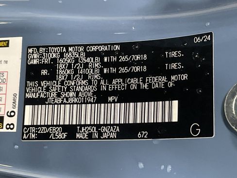 Used 2024 Toyota Land Cruiser image 36