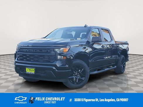 New 2026 Chevrolet Silverado 1500 Custom w/ Turbomax Blackout Package image 1