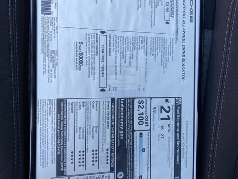 Used 2023 Dodge Challenger SXT w/ Blacktop Package image 32