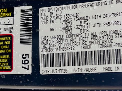 New 2026 Toyota Tacoma SR5 image 25