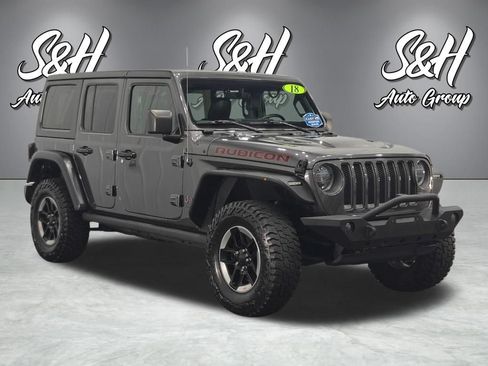 Used 2018 Jeep Wrangler Unlimited Rubicon AWD/4WD image 2