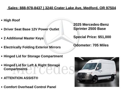 Used 2025 Mercedes-Benz Sprinter 2500 image 15