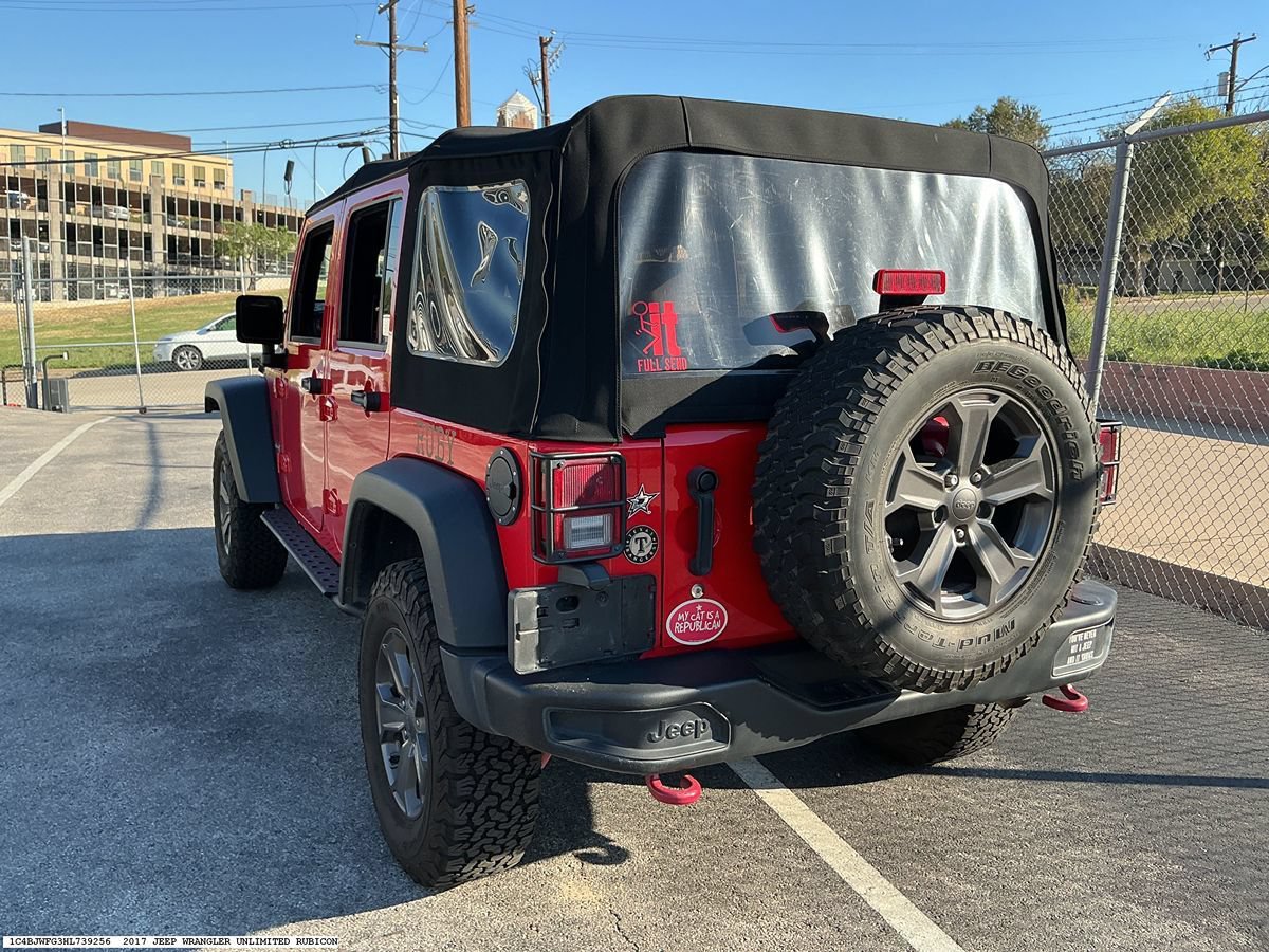 Used 2017 Jeep Wrangler Unlimited Rubicon AWD/4WD image 5