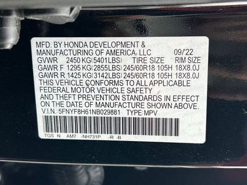 Used 2022 Honda Passport TrailSport image 19