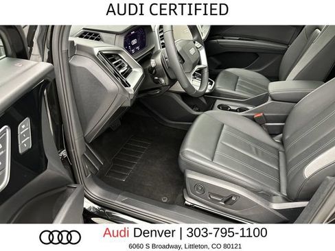 Certified 2025 Audi Q4 e-tron Prestige w/ Black Optic Package AWD/4WD image 11