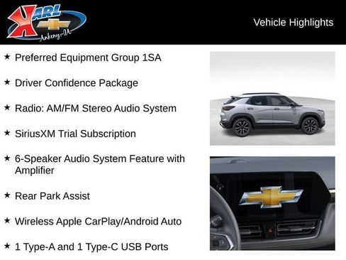 New 2026 Chevrolet TrailBlazer ACTIV w/ Driver Confidence Package AWD/4WD image 3
