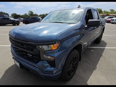 Used 2024 Chevrolet Silverado 1500 Custom w/ Turbomax Blackout Package RWD image 6