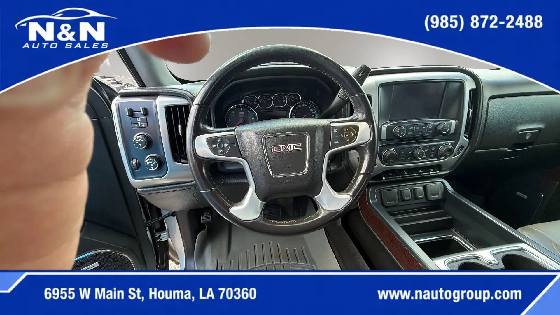 Used 2017 GMC Sierra 1500 SLT w/ SLT Premium Package AWD/4WD image 13