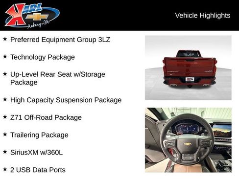 Certified 2024 Chevrolet Silverado 1500 High Country w/ Technology Package image 2