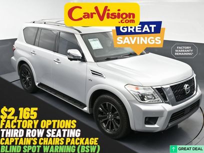 Used 2019 Nissan Armada Platinum w/ Captain's Chairs Package