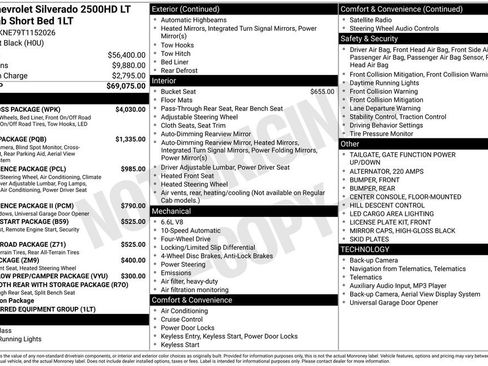 New 2026 Chevrolet Silverado 2500 LT w/ Trail Boss Package image 18