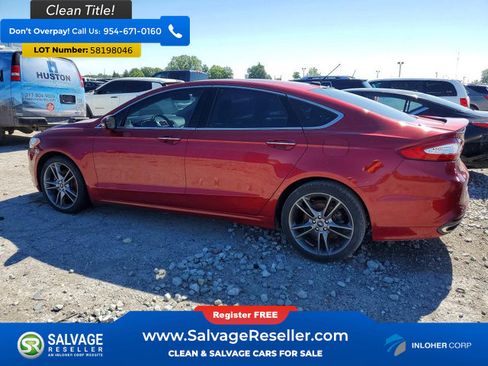 Used 2015 Ford Fusion Titanium AWD/4WD image 3