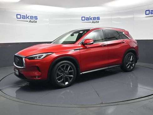 Used 2021 INFINITI QX50 Autograph w/ Premium White Leather Package FWD image 4