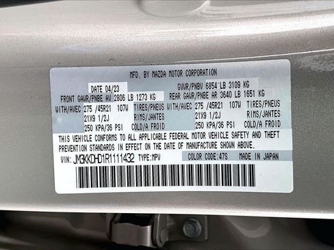 Used 2024 MAZDA CX-90 3.3 Turbo w/ Premium Package AWD/4WD image 30