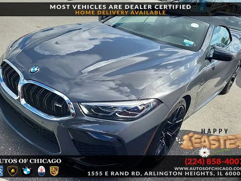 Used 2020 BMW M8 Convertible Professional Pkg + image 1