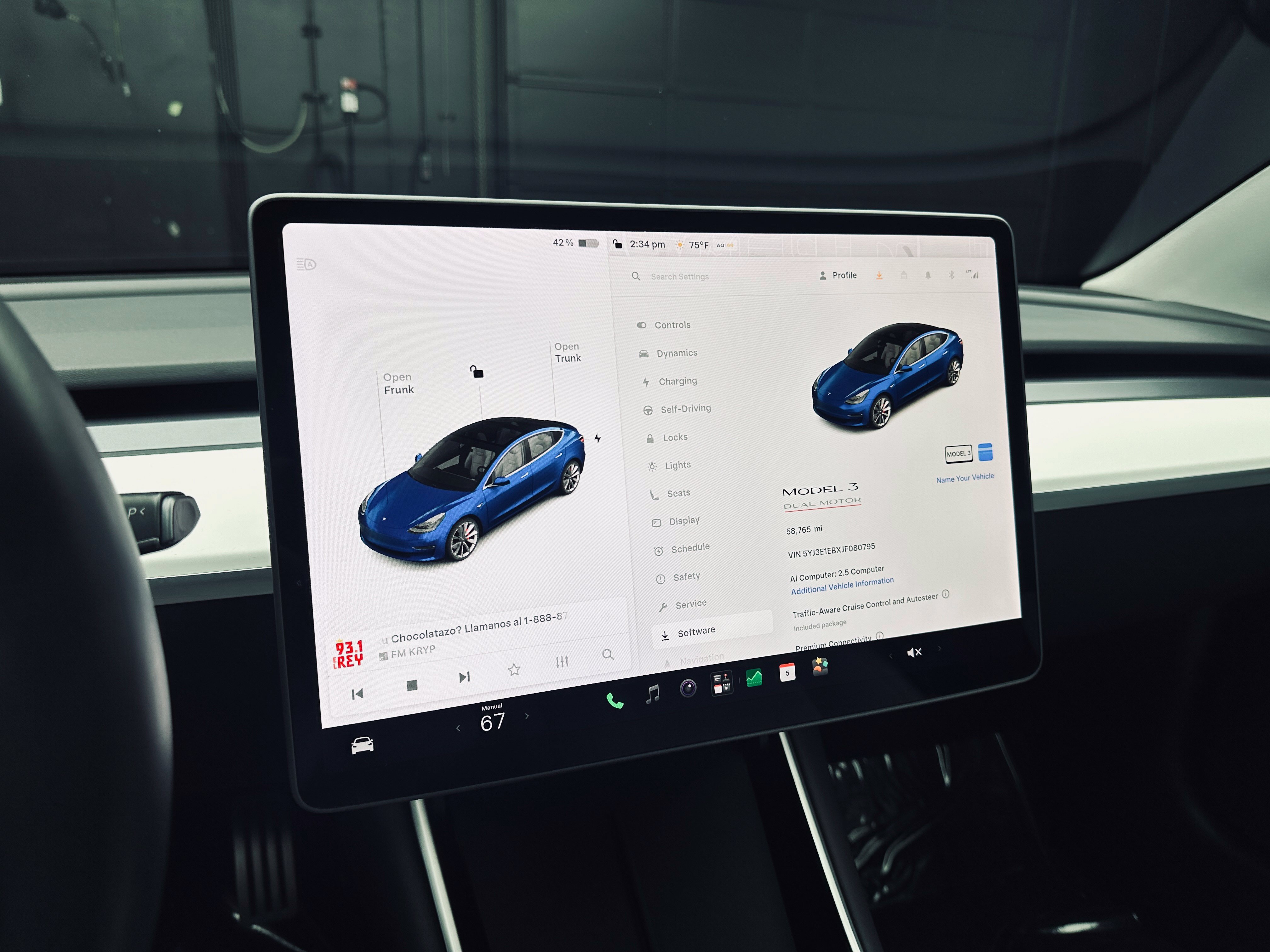 Used 2018 Tesla Model 3 Long Range AWD/4WD image 2