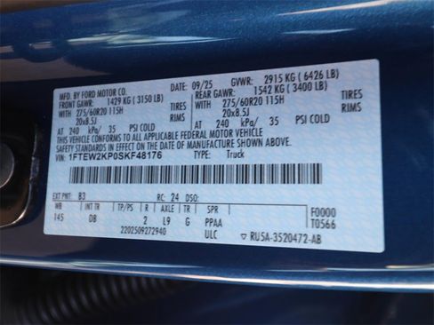 New 2025 Ford F150 STX w/ Equipment Group 200A image 21