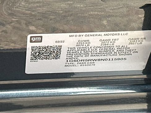 Certified 2022 Cadillac CT5 V w/ Platinum Package RWD image 36