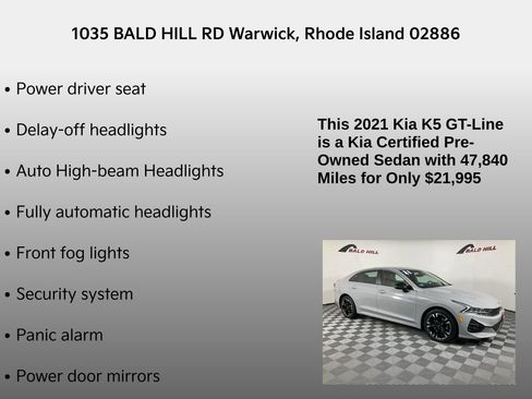 Used 2021 Kia K5 GT-Line image 14