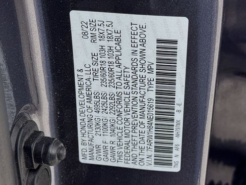 Used 2022 Honda CR-V EX-L image 44