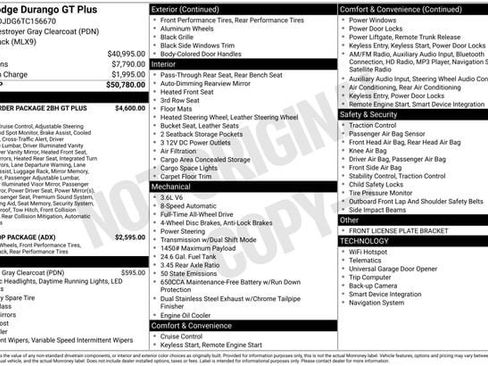 New 2026 Dodge Durango GT AWD/4WD image 5