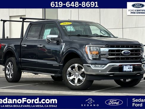 Certified 2022 Ford F150 Lariat w/ Max Trailer Tow Package image 1