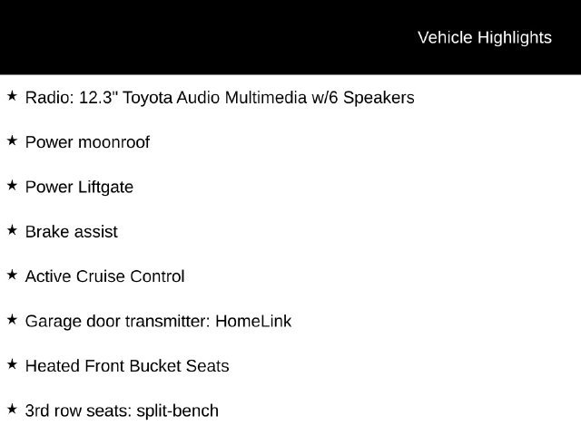 Used 2024 Toyota Highlander XLE AWD/4WD image 12