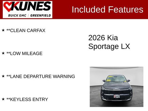 Used 2026 Kia Sportage LX FWD image 3