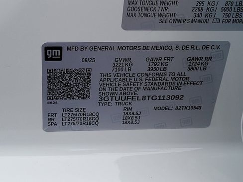 New 2026 GMC Sierra 1500 AT4X w/ AT4X AEV Edition image 15