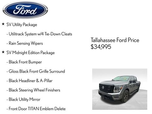 Used 2023 Nissan Titan SV w/ SV Convenience Package image 9