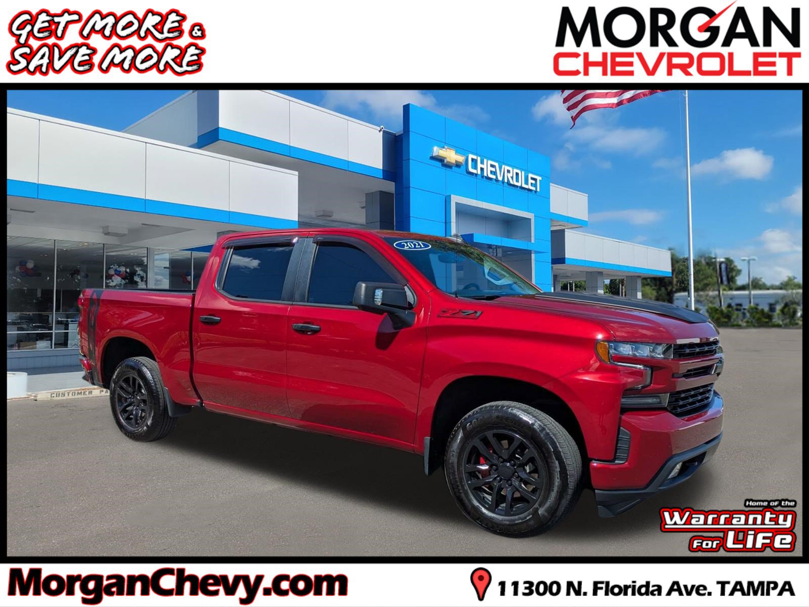Used 2021 Chevrolet Silverado 1500 RST AWD/4WD image 1