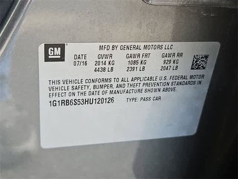 Used 2017 Chevrolet Volt Premier w/ Driver Confidence II Package image 35