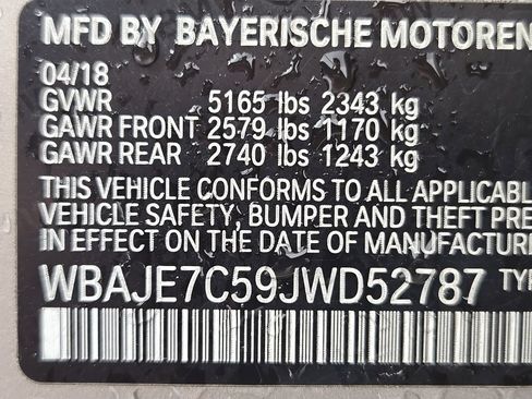 Used 2018 BMW 540i xDrive image 24