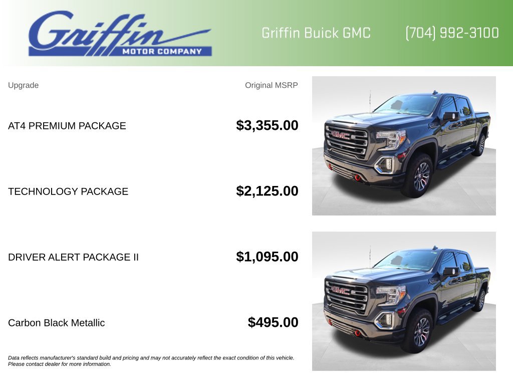 Certified 2020 GMC Sierra 1500 AT4 w/ AT4 Premium Package AWD/4WD image 6