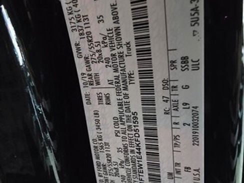 Used 2019 Ford F150 XLT w/ Equipment Group 302A Luxury image 39