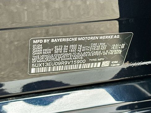 Certified 2024 BMW X5 sDrive40i w/ M Sport Package image 39